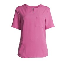 Climate Right Womens Pink Scrub Top Size XS NWT
