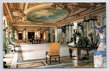 Postcard Henry Morrison Flagler Museum Marble Hall Palm Beach Florida FL