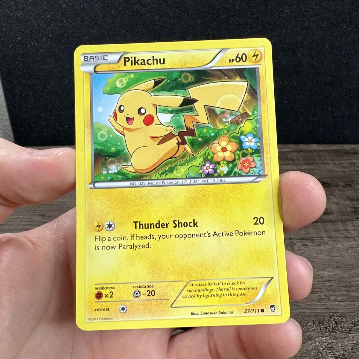 Pikachu 27/111 Furious Fist Non-Holo Pokemon Card | eBay