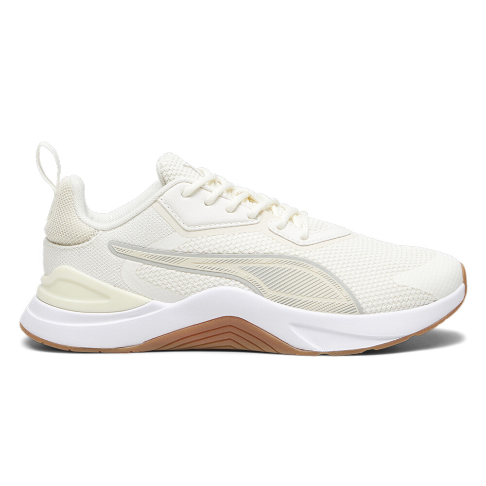 Puma Infusion Premium Training Женские белоснежные кроссовки Спортивная обувь 3787840