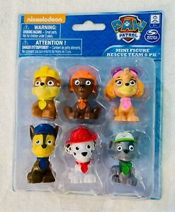 Paw Patrol Mini Figure Rescue Team 6 Piece Set. Brand new with FREE SHIPPING 778988639924 | eBay
