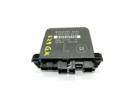 Mercedes Benz C W203 Rear Left  Side Door Control Module 2038206526