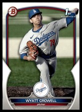 2023 Wyatt Crowell Bowman Draft Rookie Card #BD-63
