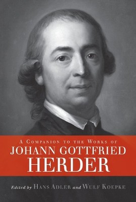 Hans Adler A Companion to the Works of Johann Gottfried Herder (Hardback)