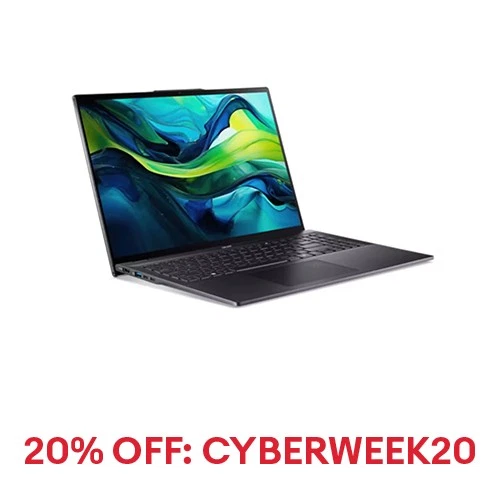 Acer Swift 16" AI Copilot+ PC Intel 2880 x 1800 2.2GHz 16GB 1TB SSD Refurbished