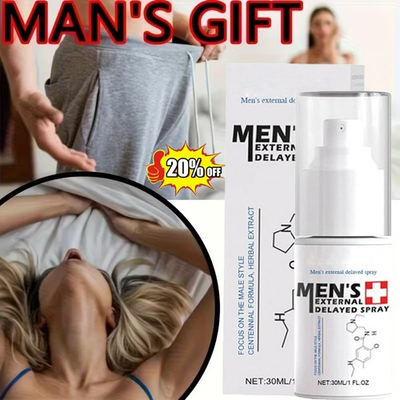 #ad NEW Men#x27;s Spray A Lasting Delay Seven Times Long Night Energy Massage Cream 30ML $26.90