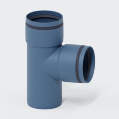 Poloplast Abzweig POLO-KAL XS DN75/75, 87 Grad