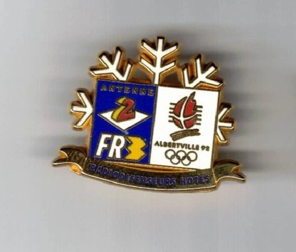 Pin's TV A2/FR3 JO Albertville 92 - Photo 1/1