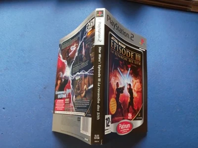 PS2 Playstation 2 Jaquette Cover Star Wars Episode 3 La Revanche Des Sith - Photo 1/2