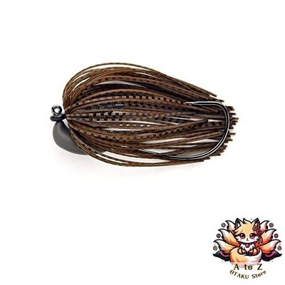 NEU KEITECH Rubber Jig Model 3 Swim Jig 3/8 oz 107 Green Pan Tiger