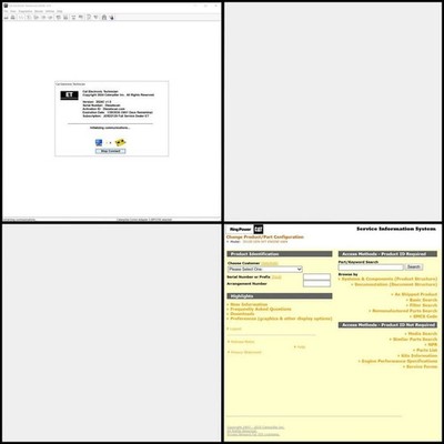 Cat SIS (2022) with Cat ET 2026A for Diagnostic Laptop Nexiq/Cat Comm Link