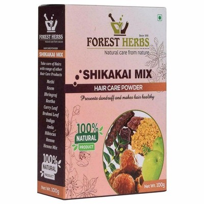Bio Shikakai Mix Pulver mit Amla, Reetha, Bhringraj, Hibiskus, Neem, Methi