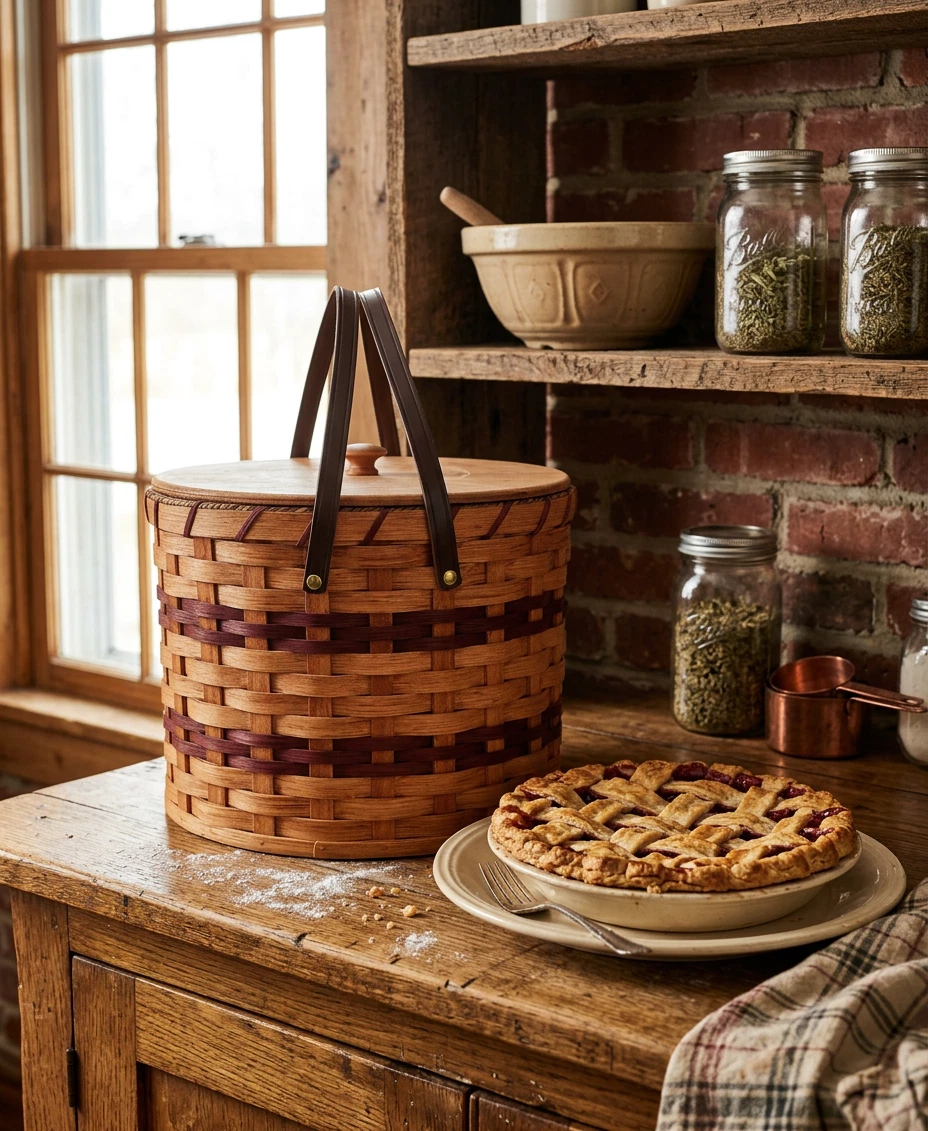 Pie Basket In Longaberger Baskets (1990-1994) for sale | eBay