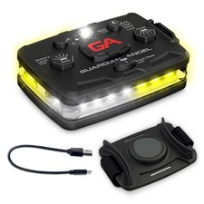 Guardian Angel Elite Series Safety Light - White/Yellow Front & White/Yellow ...