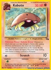 Kabuto Fossil 50/62 Unlimited HP Pokemon on eBay