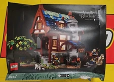 SHIPS FAST! LEGO Ideas: Medieval Blacksmith 21325 (READ Description)