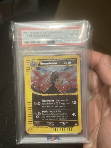 Houndoom graded PSA 4 for sale on eBay