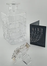 Godinger - Radius Shannon Crystal Whiskey Decanter 750ML Capacity