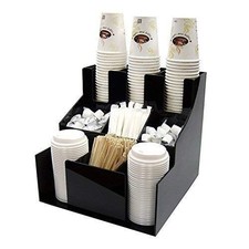 Winco CLSO-3T 3 Tiers 3 Stacks Cup & Lid Organizer