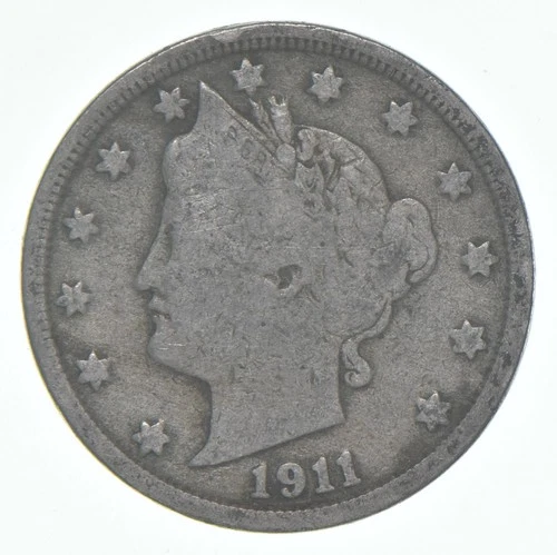 Photo of a 1911-P Liberty Nickel from an eBay listing that sold on Jul 19, 2026