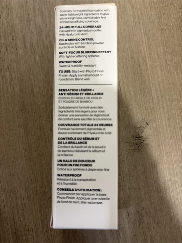 Smashbox Skin Full Coverage 24-Hour Foundation, 1 Fair Cool Hints Of Peach, 1 oz - Image 3 of 4