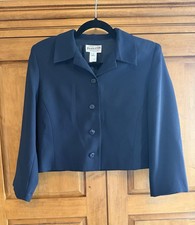 Vintage Pendleton Petite Cropped Blazer Size 8