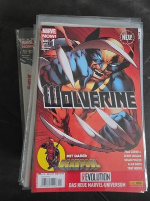 Marvel Now Wolverine Deadpool Comic Sammlung Heft 1 - 25 Kpl. Panini 2013 EE12 