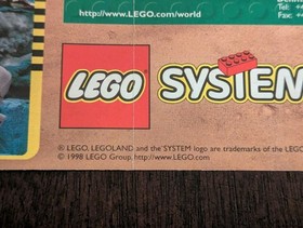 Vintage (1998) LEGO Space Insectoids Sets Poster - VERY RARE