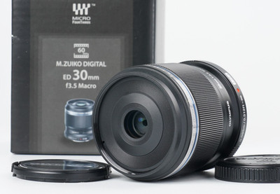 [Near Mint] OLYMPUS M.ZUIKO DIGITAL ED 30mm F3.5 Macro #3346A