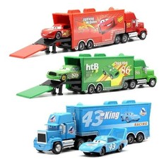 Disney Pixar Cars And Trucks Toy Set The King Cruz Lightning Mcqueen