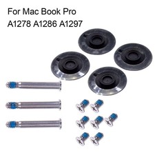 4Pcs Bottom Case Rubber Feet with Screws Kit for MacBook Pro 15" A1286