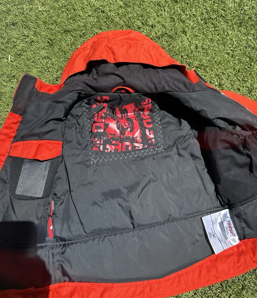 Chaqueta Spyder Spylon XT5000 Naranja Juvenil Esquí/Snowboard Talla 5 Foto 3 de 4