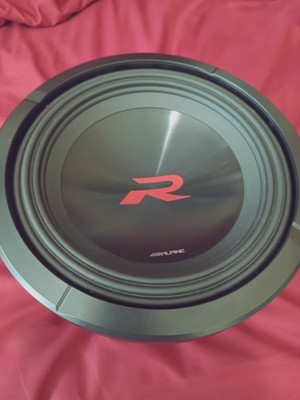 Alpine Type R Subwoofer R2-W10d2 DVC 2250 Max watts 10in new inbox FREE SHIPPING