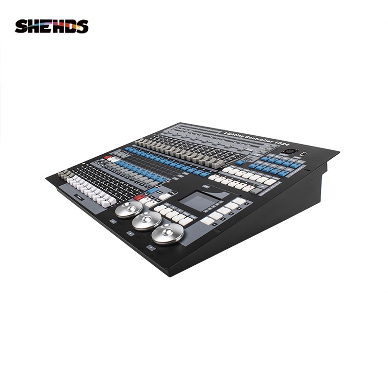 DMX 1024 Channels Controller Console With Case For Stage Lighting DJ ...