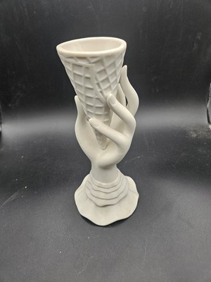 Johnathan Adler Muse Hand Vase With Ice Cream Cone