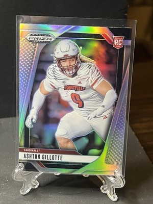 2025 Panini Prizm Draft Picks - Ashton Gillotte #48 Silver Prizm (RC)