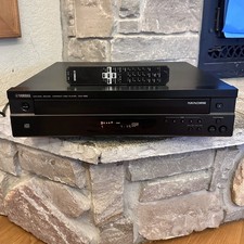 Near Mint Working Yamaha CDC-585 Optical Out 5-Disc Changer CD Player Remote