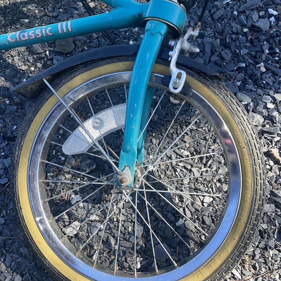 vintage dahon folding bike Teal Classics 3 - Image 2 of 4