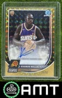 Khaman Maluach RC 2025-26 Bowman 35/50 Chrome Auto Gold Geometric Refractor Suns