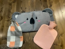 Hot Water Bottle Belt Menstrual Wrap Soft Touch Panda Christmas Stocking Filler