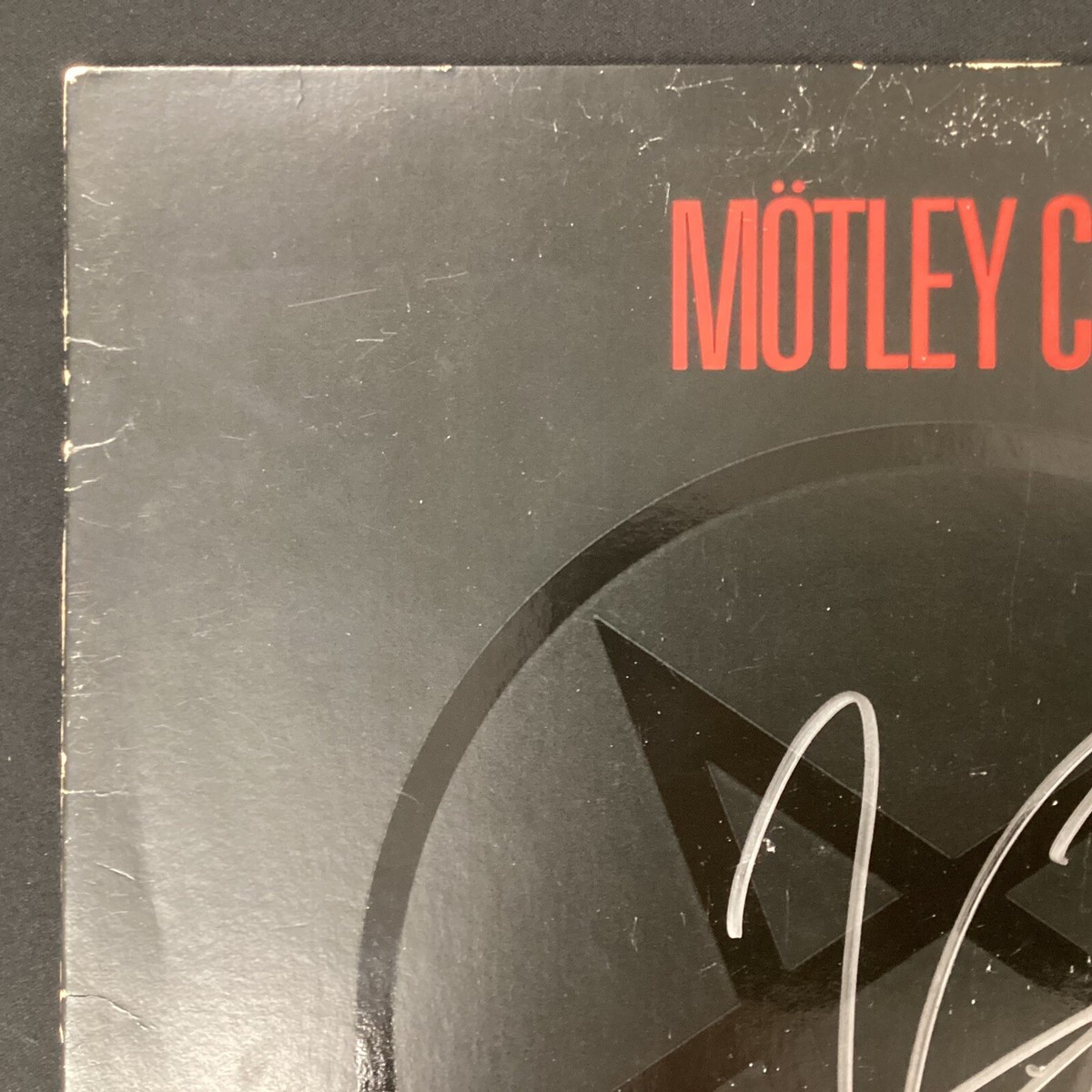 MÖTLEY CRÜE 直筆サイン入りLP MÖTLEY CRÜE 直筆サイン入りLP
