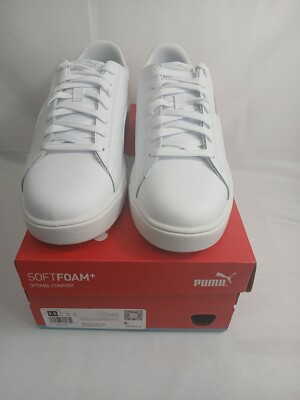 PUMA Serve Pro Lite Low White Grey Violet - 374902-01 Size9.5