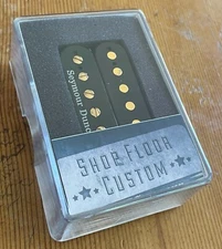 SEYMOUR DUNCAN JB SH-4 HUMBUCKER PICKUP  BLACK WITH GOLD POLES NEW  11102-13-CC