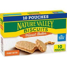 Nature Valley Biscuit Sandwiches, Peanut Butter, 10 ct, 13.5 OZ