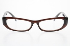 ALEXANDER MCQUEEN EYEGLASSES AMQ 8046 806 Size 51/14-140 mm Brown Wood Italy