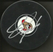 Bobby Ryan Ottawa Senators Signed Hockey NHL Auto Puck W/ COA #2