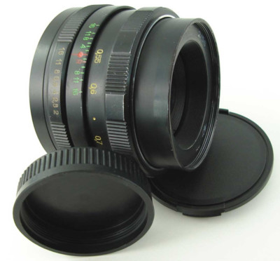  SERVICED  HELIOS 44m 2/58 Russian Soviet USSR Lens M42 Canon EOS Fujifilm 44-2