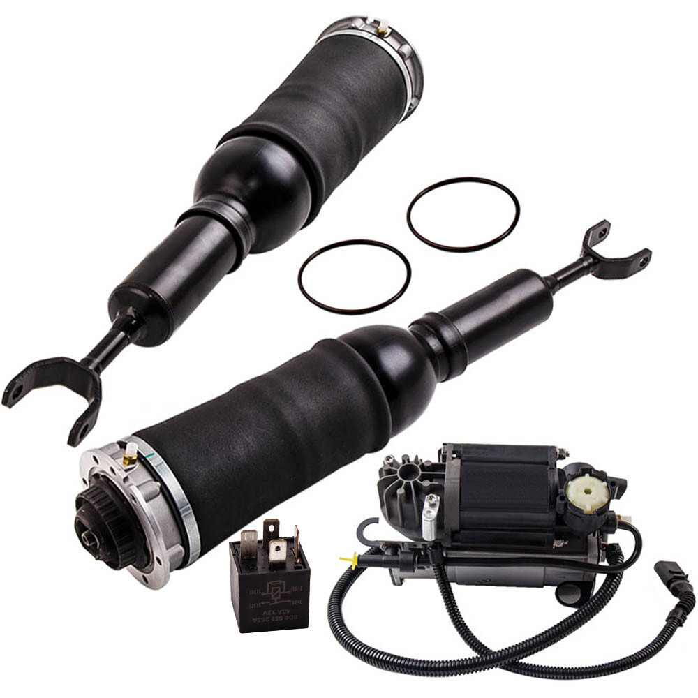 Front Suspension + Compressor For Audi A6 4B C5 Allroad Quattro 99-06 Left Right