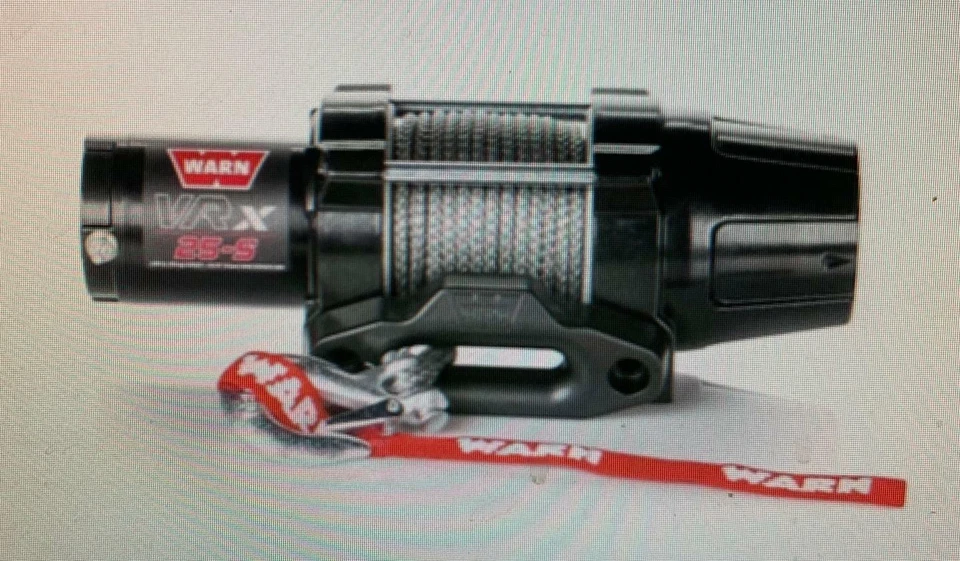 WARN VRX 25 UTV СИНТЕТИЧЕСКАЯ ЛЕБЕДКА ПОЛНЫЙ KiT для ARCTIC CAT 2005-2006 400TBX 4 X 4 - Изображение 2 из 4
