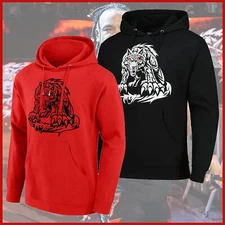 SALE -  WWE Jacob Fatu Tribal Wolf Pullover Hoodie All Size